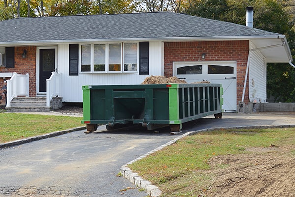 we offer residential dumpsters in a variety of sizes to accommodate different needs